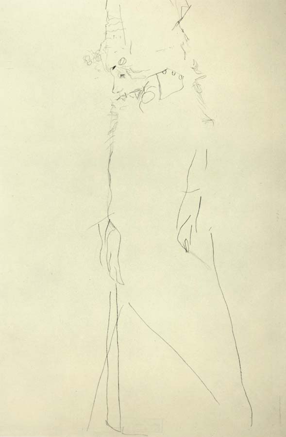 Gerta Schiele with Eyes Closed